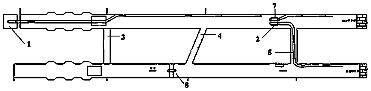 Long-distance tunnel relay ventilation method