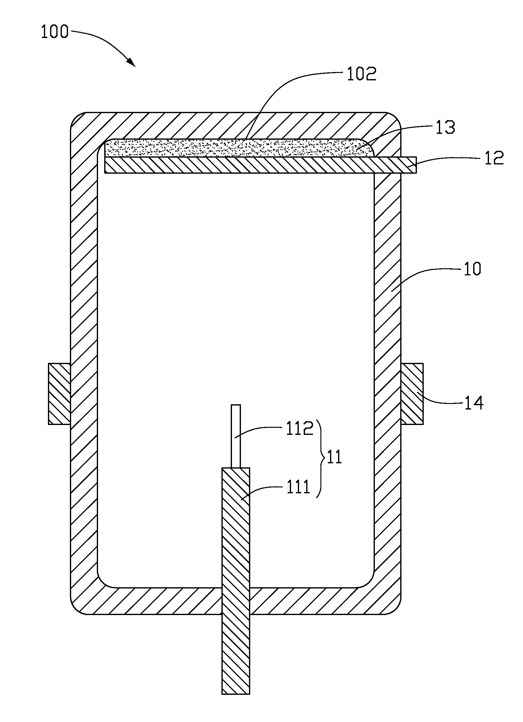 Pixel tube for field-emission display device