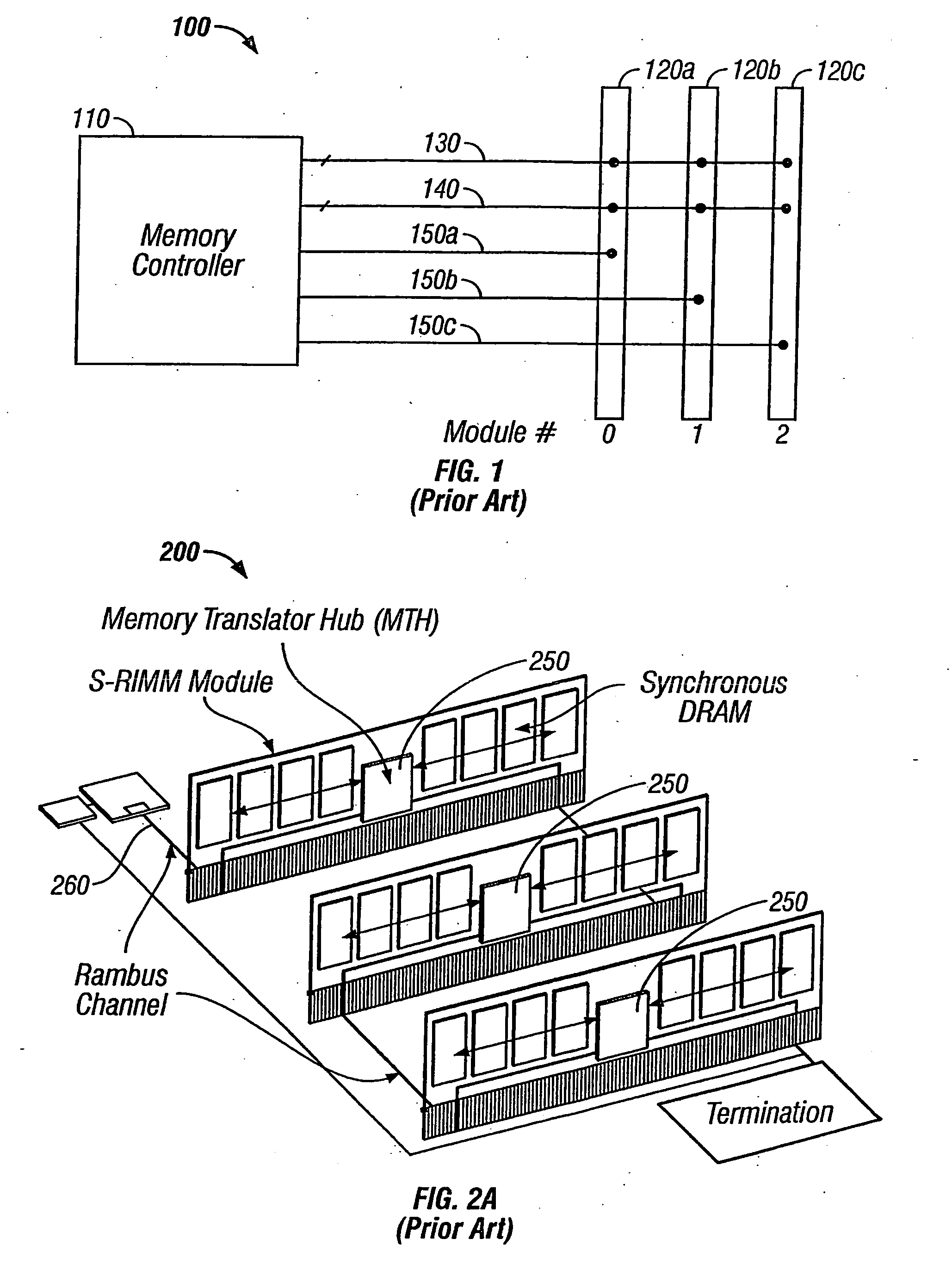 System having a plurality of integrated circuit buffer devices