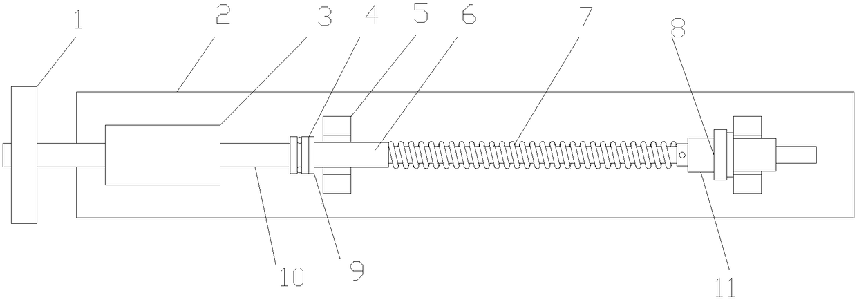 Disassembling tool for disconnecting link clamping spring