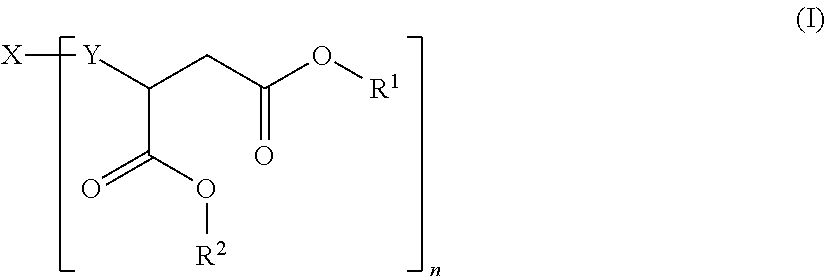 Hydrophilic polyaspartic esters