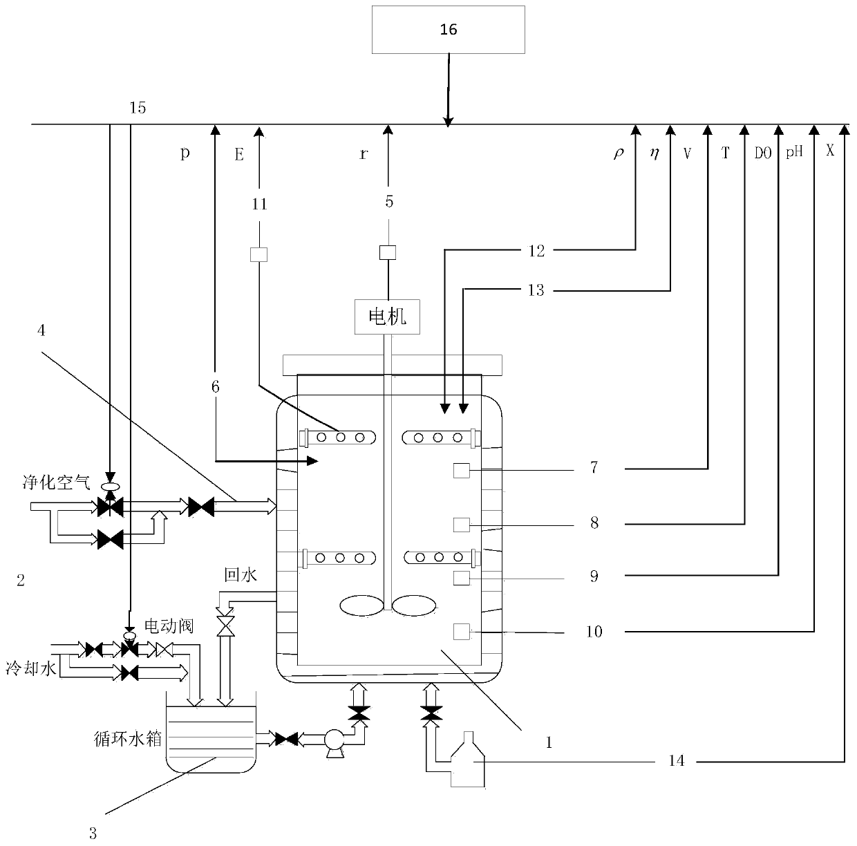 Soft-sensing method for key parameters of photosynthetic bacteria fermentation process based on ba-lssvm