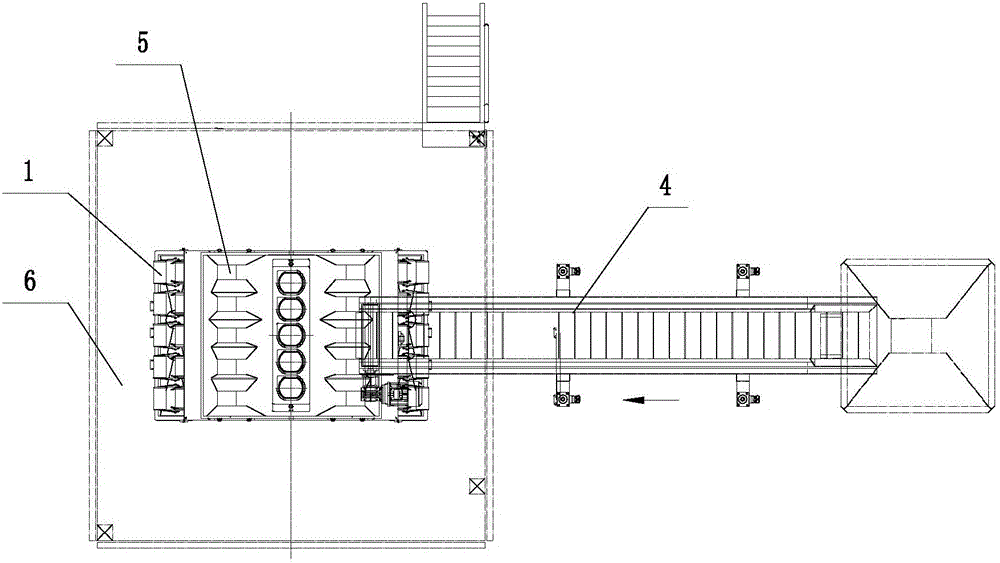 Multi-column linear electronic multi-head weigher