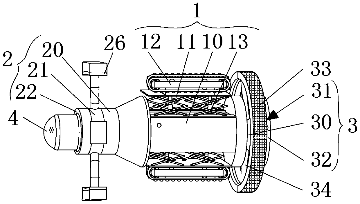 Robot used for cleaning inner wall of pipeline