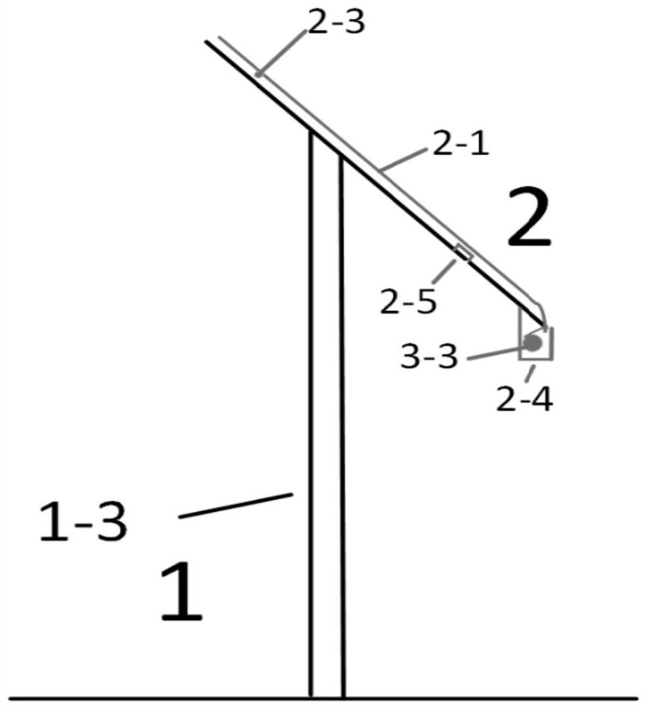 Liftable solar module self-cleaning protection device and use method thereof