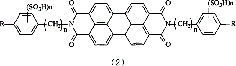 Method for preparing black perylene derivatives pigment