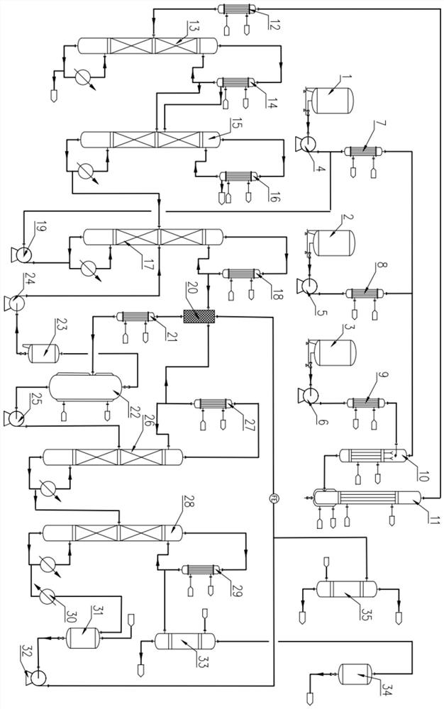 Co-production method and device for 3, 3, 3-trifluoropropene and 2-chloro-3, 3, 3-trifluoropropene