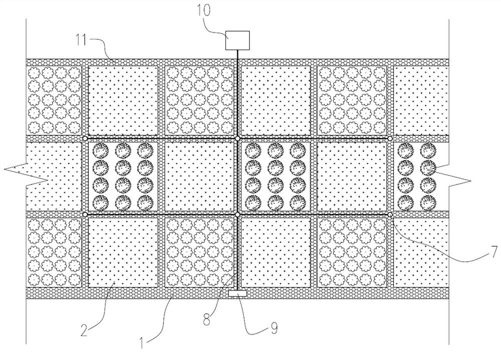 Multifunctional ecological concrete gabion protection slope