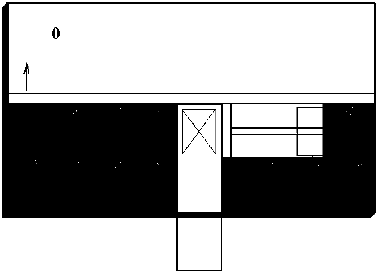 Vertical circulating backfilling method of household garbage