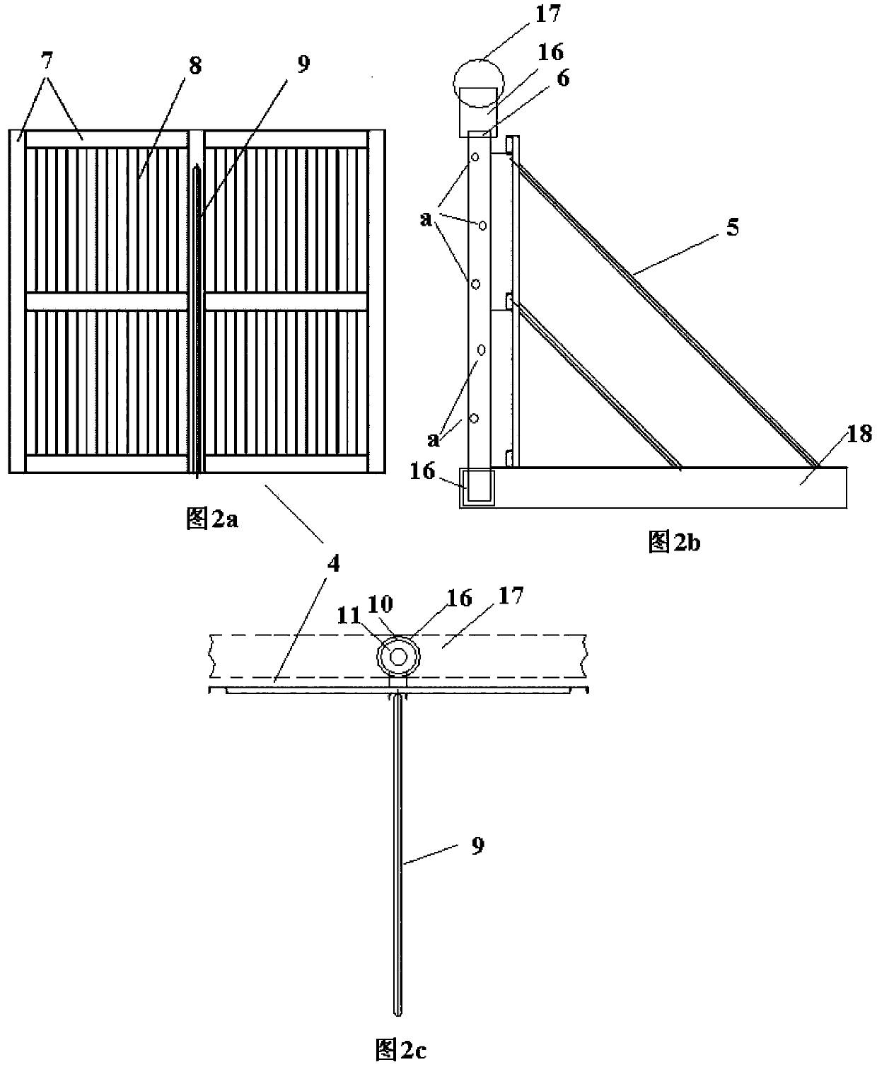 Vertical circulating backfilling method of household garbage