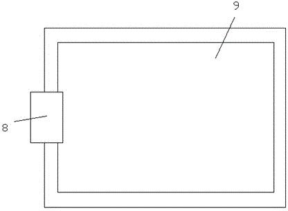 Circuit board plugging and connecting assembly with radiating function