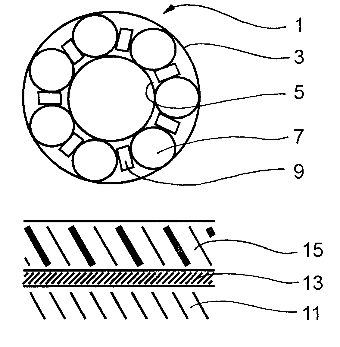 Bearing or drive assembly with coated elements
