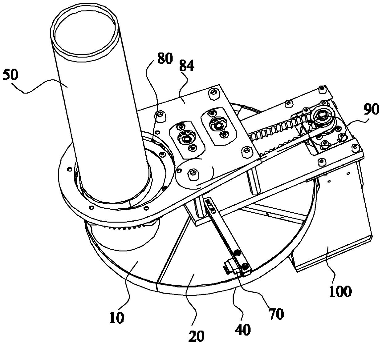 Cutting device and automatic bread making system