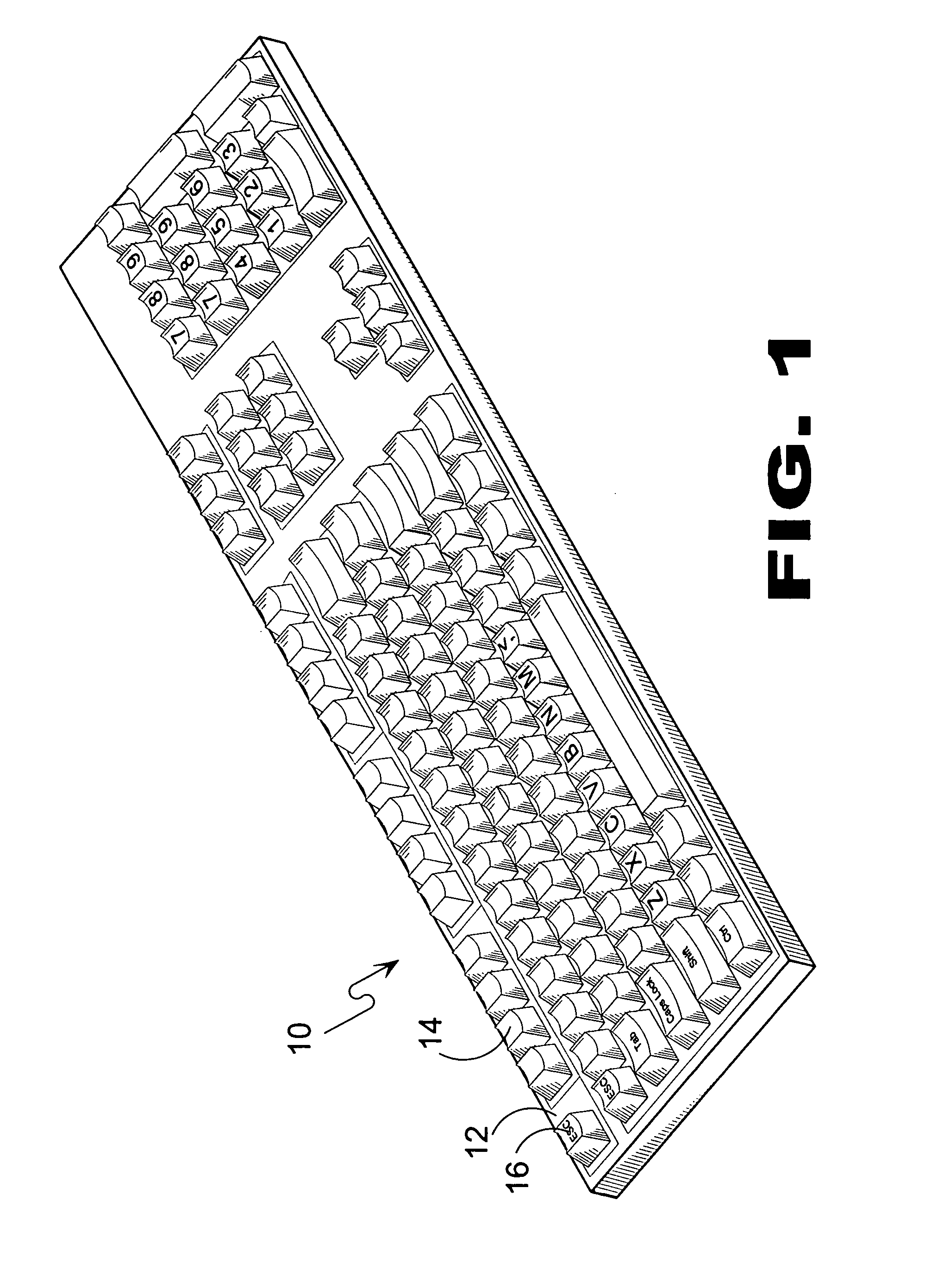 Digital display keyboard