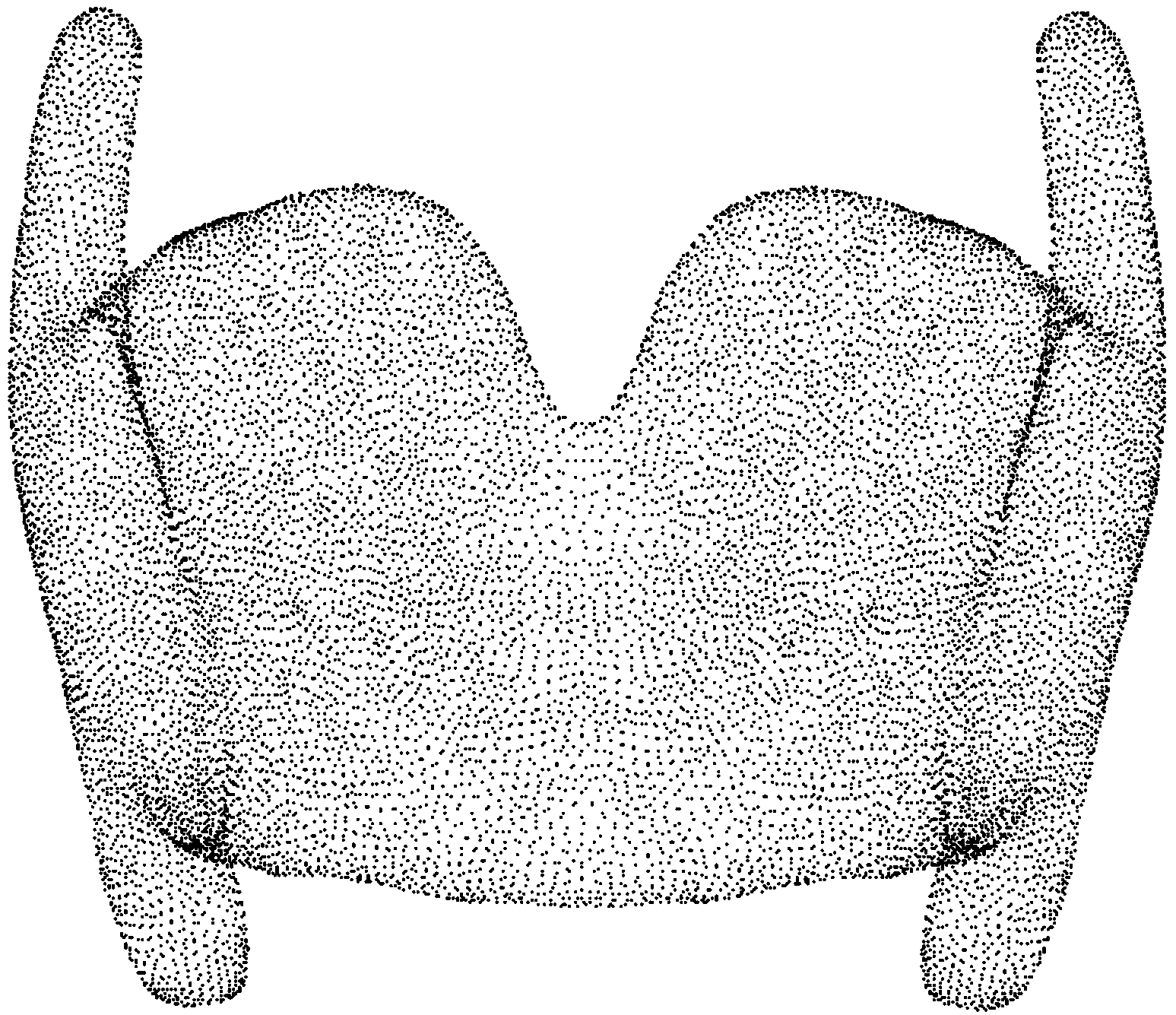 Method for preparing individual porous thyroid cartilage support