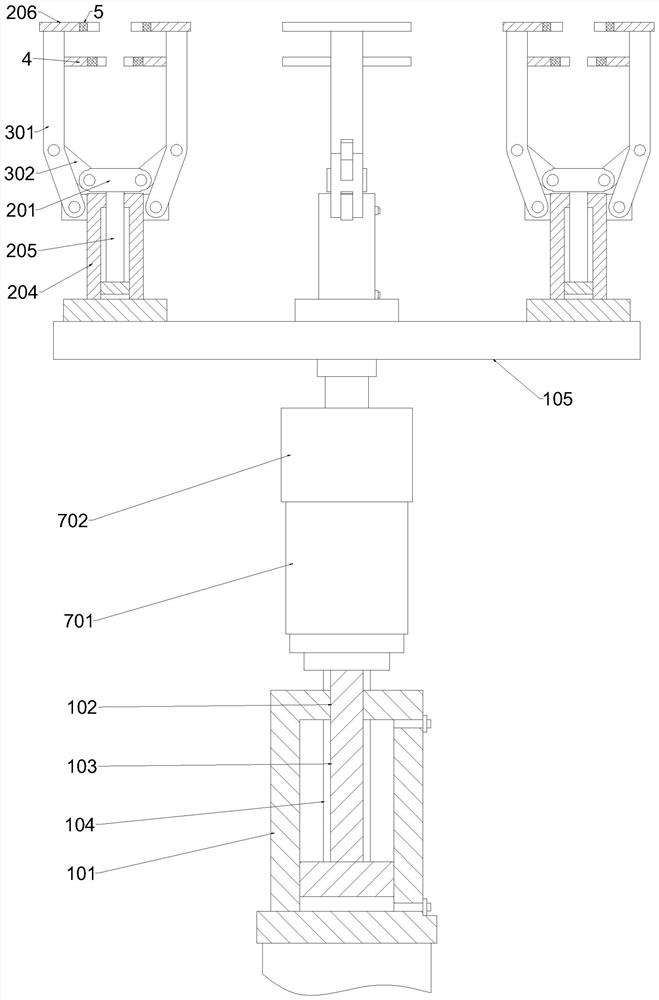 Manipulator device for drilling of numerical control tool magazine machine tool