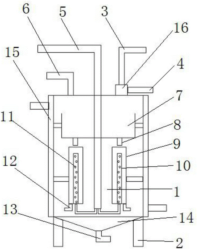 Nitric acid blow-whitening device and method