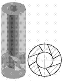 Process for controlling center porosity of large and round continuous casting billet