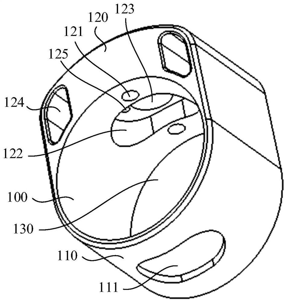 Circumferential locking device and circumferential locking method of traction system