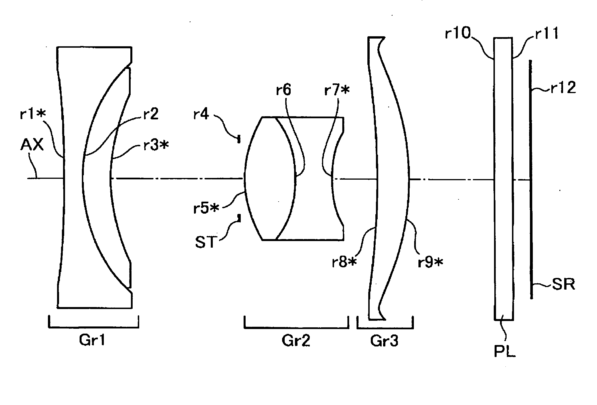 Variable power optical system, imaging apparatus, and digital apparatus
