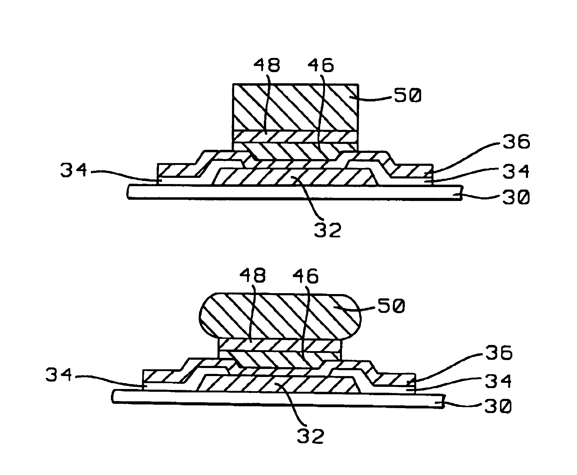 Method to form very a fine pitch solder bump using methods of electroplating