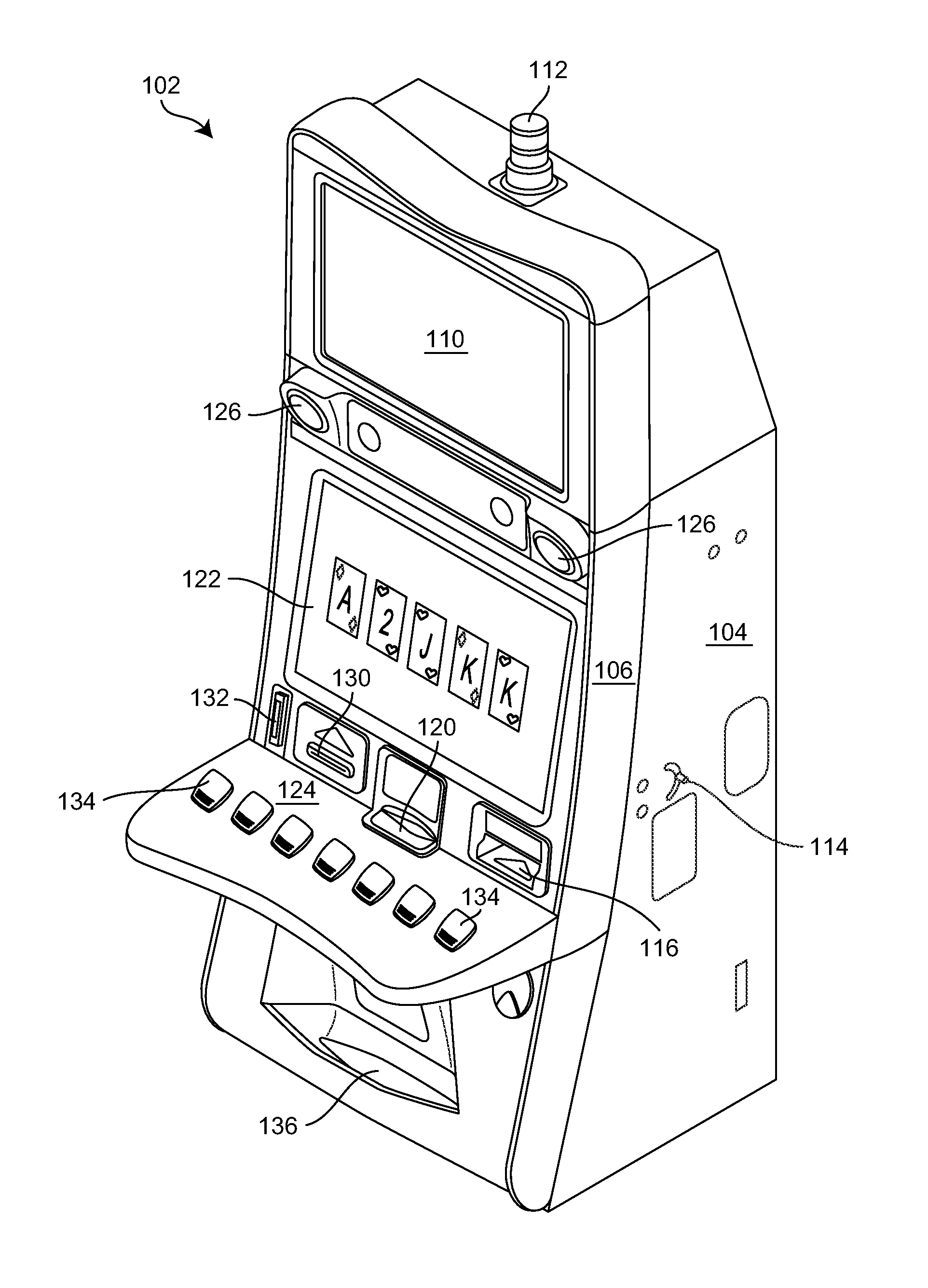 Touch button with tactile elements
