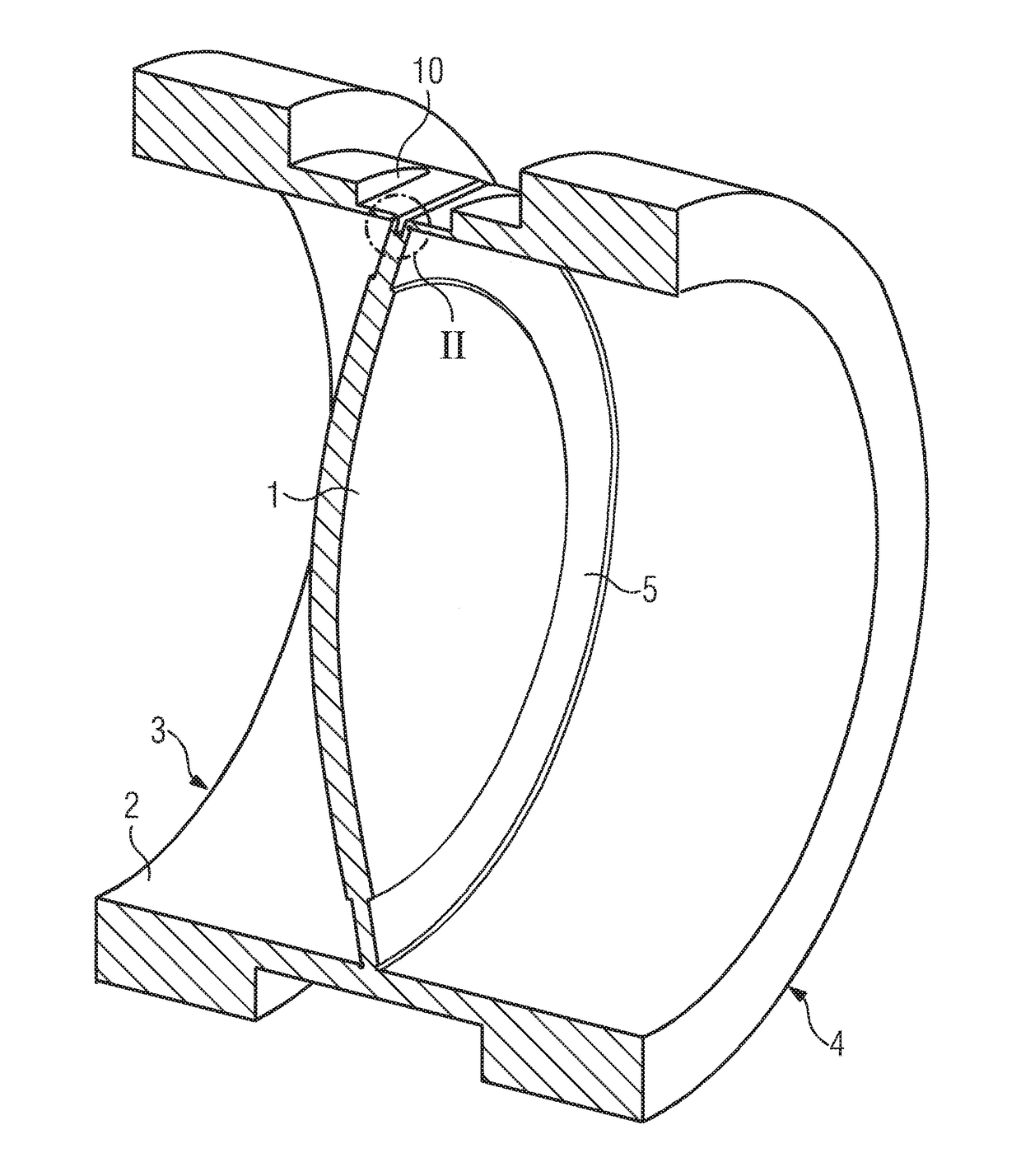 Pressure Sensor Arrangement and Measuring Transducer for Process Instrumentation Having Such a Pressure Sensor Arrangement