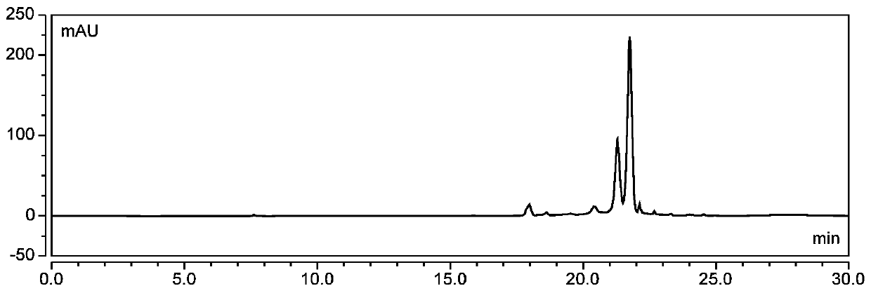 A method for separating and preparing petunienin-3-o-arabinoside