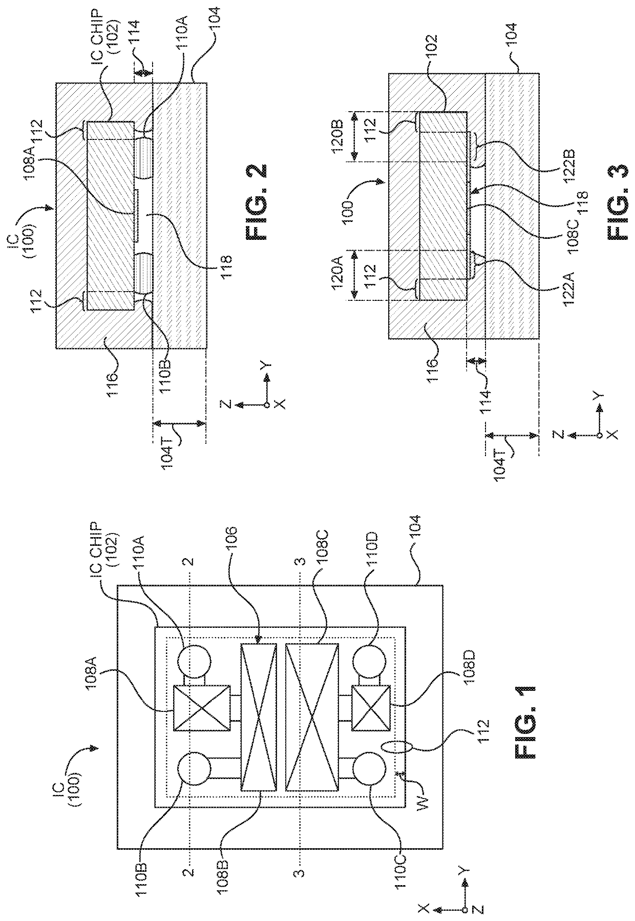 Systems and methods for packaging an acoustic device in an integrated circuit (IC)