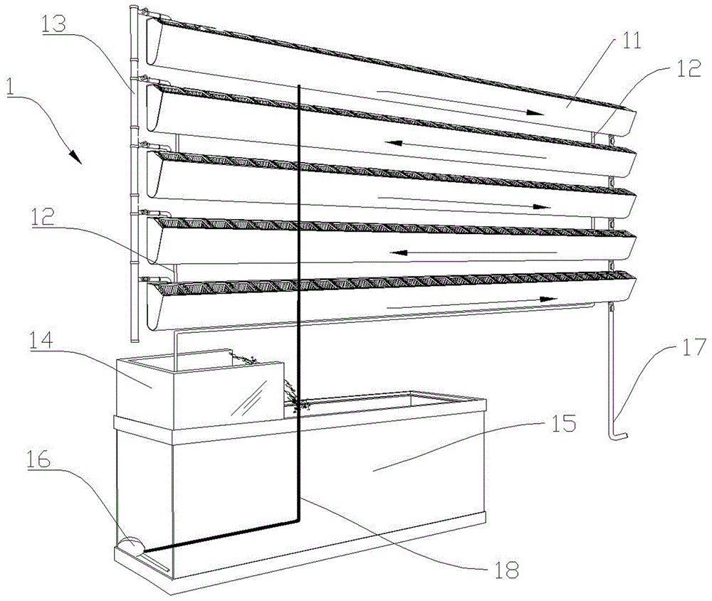 Hydroponic plant wall planting method and device