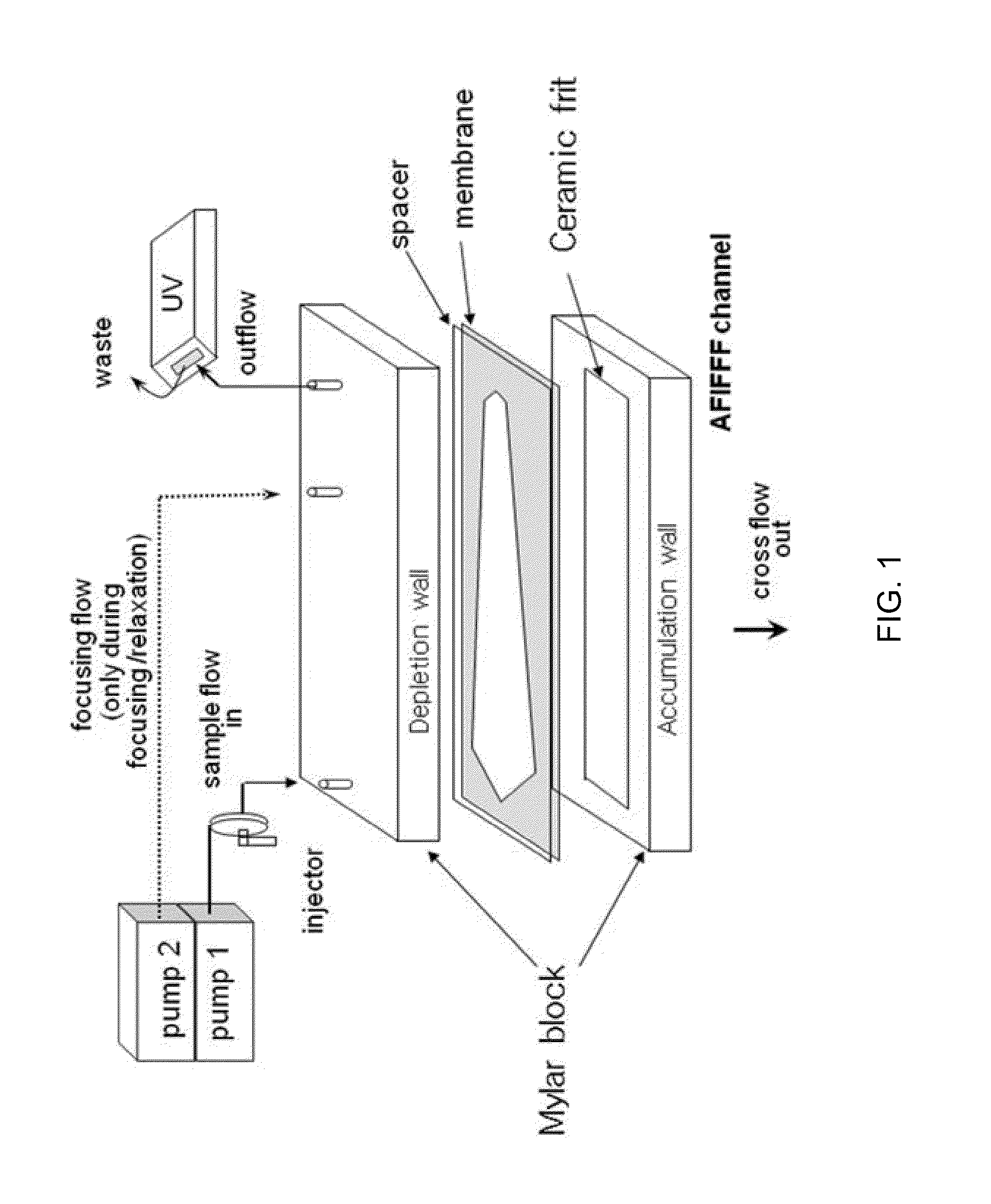 Non-gel based two-dimensional protein separation multi-channel devices