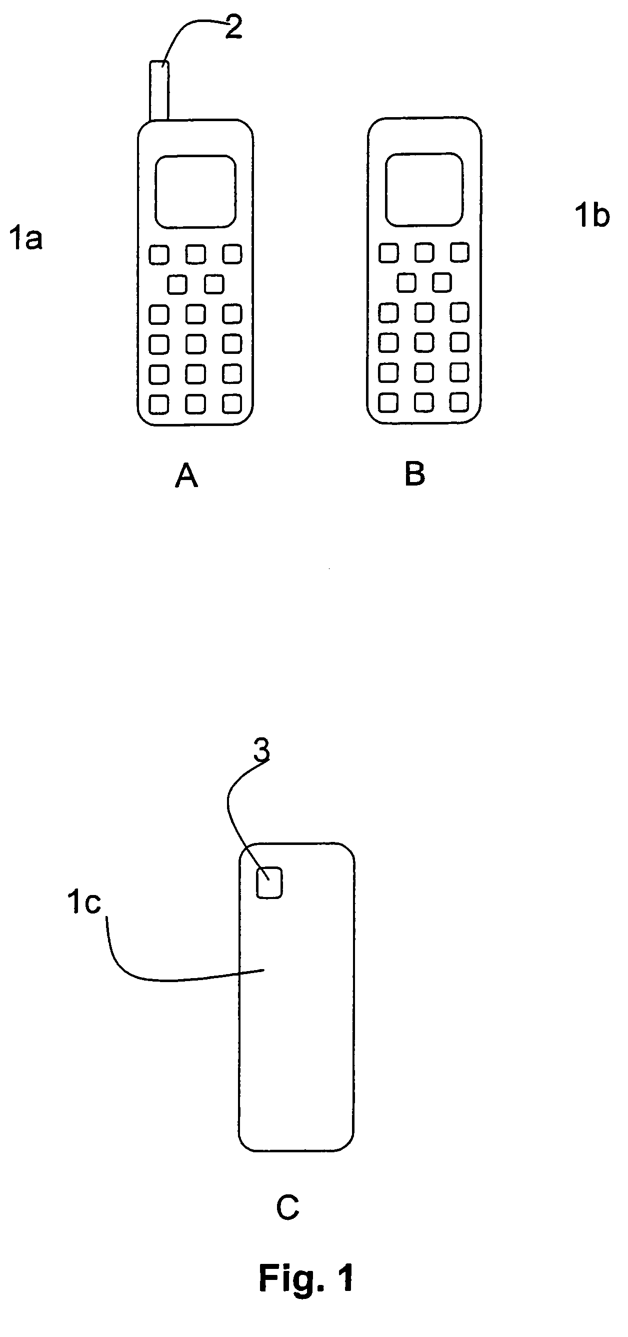 Device for shielding electronic units including a transmitting/receiving equipment, and especially for shielding mobile phones