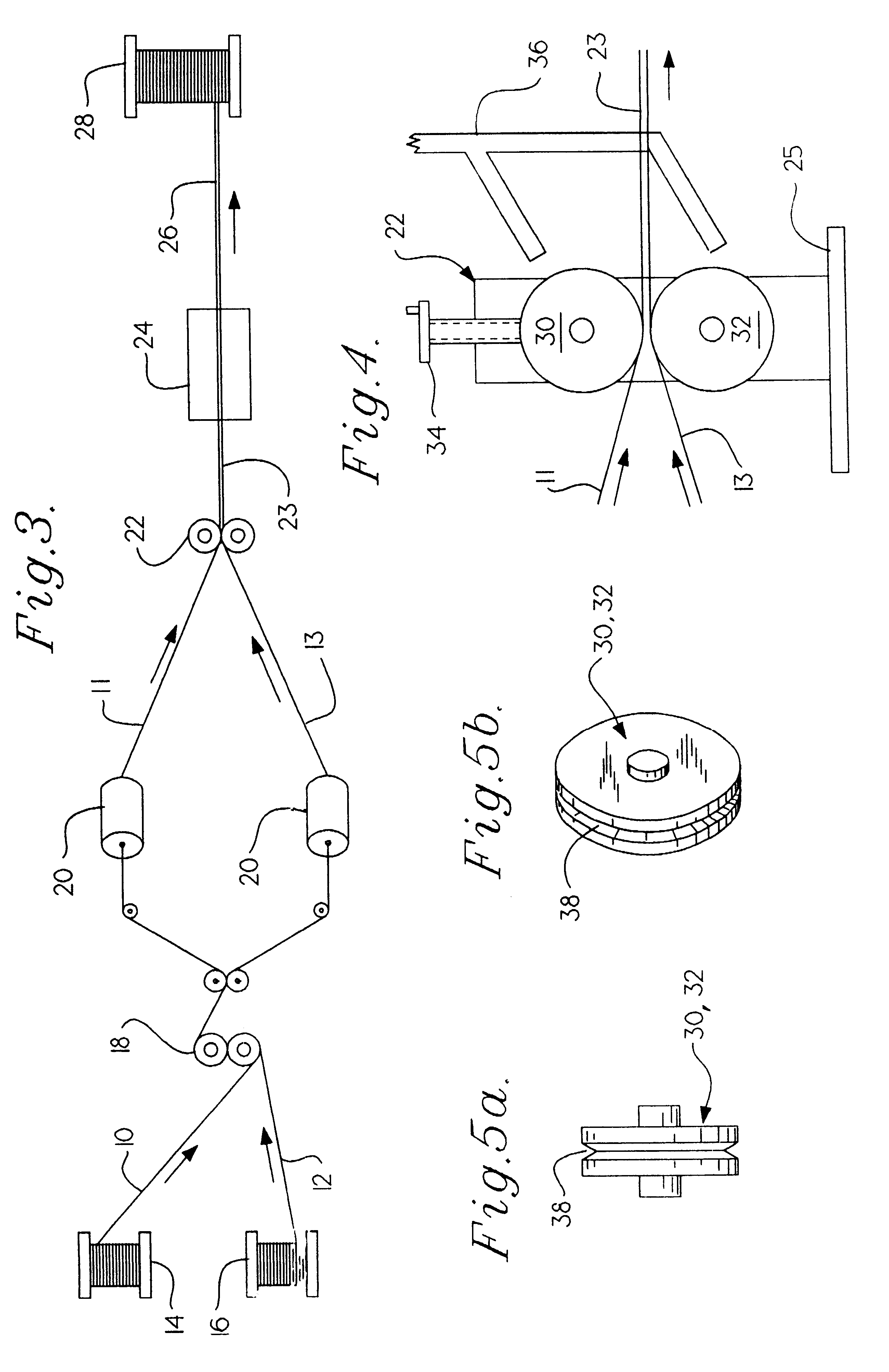 Method and apparatus for making thermally bonded electrical cable