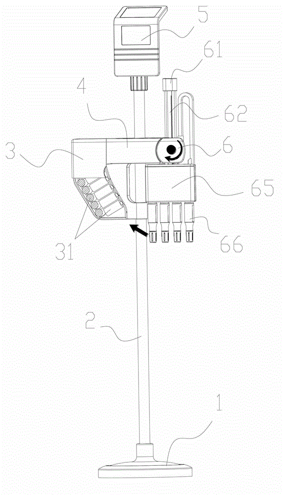 Water quality sensing device with automatic cleaning function