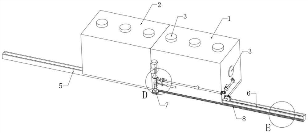 A heat treatment furnace for drive shafts