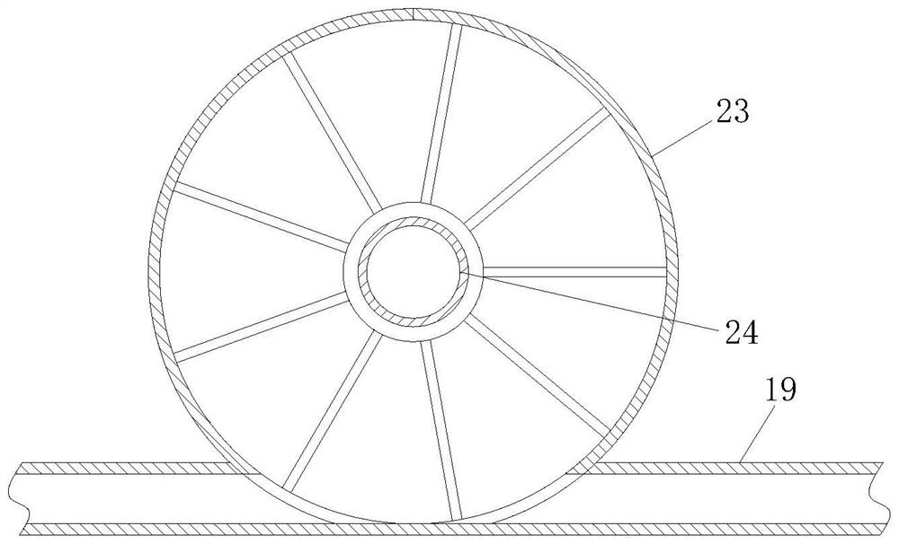 A laterally fixed comb frame for tower library