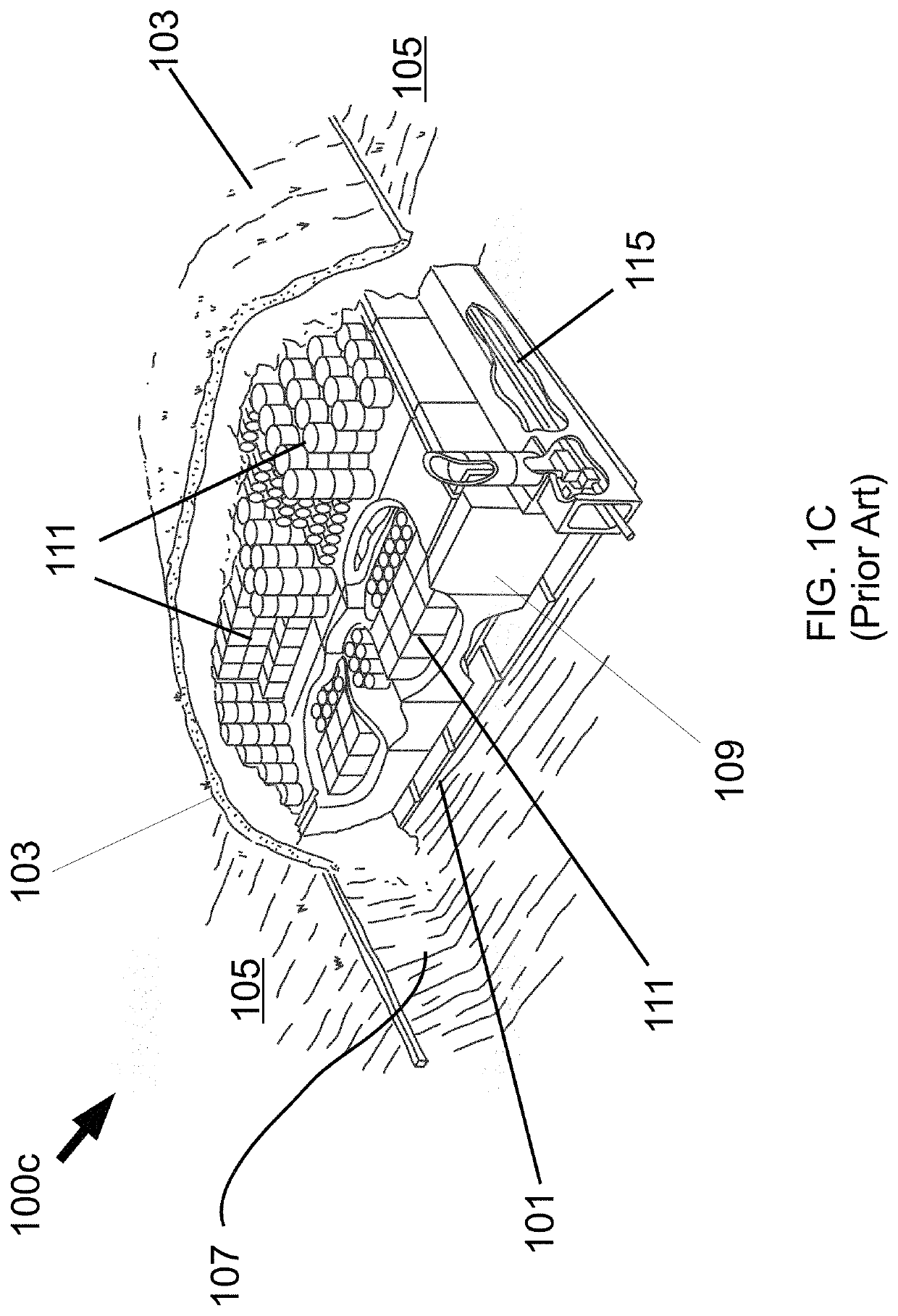 Systems and methods for low level waste disposal