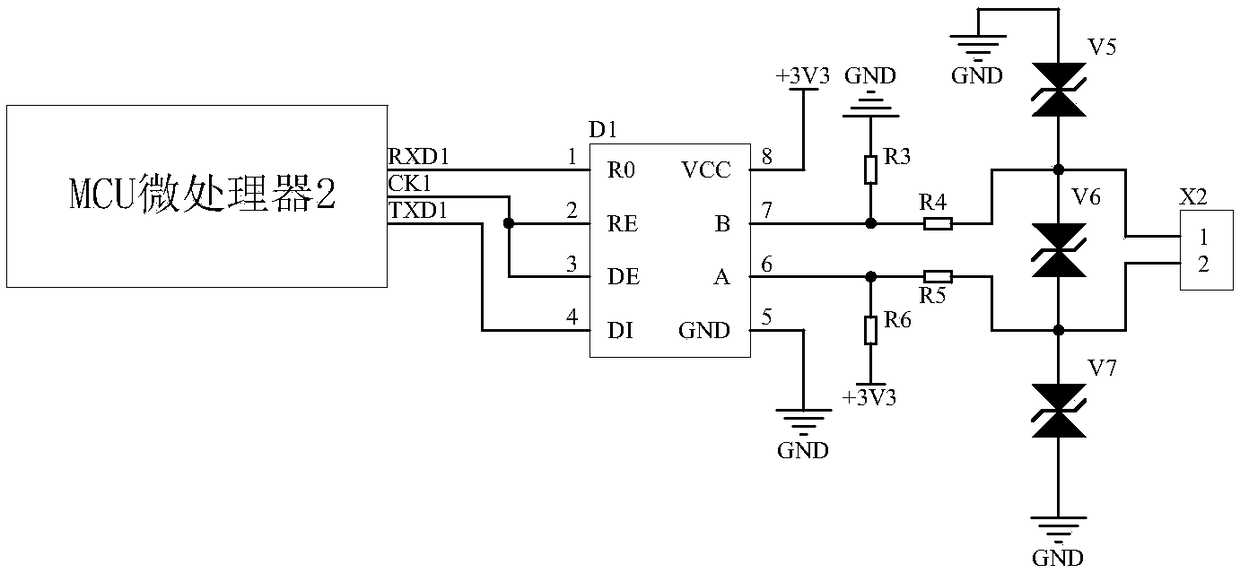 A civil interceptor bomb electric detonation controller