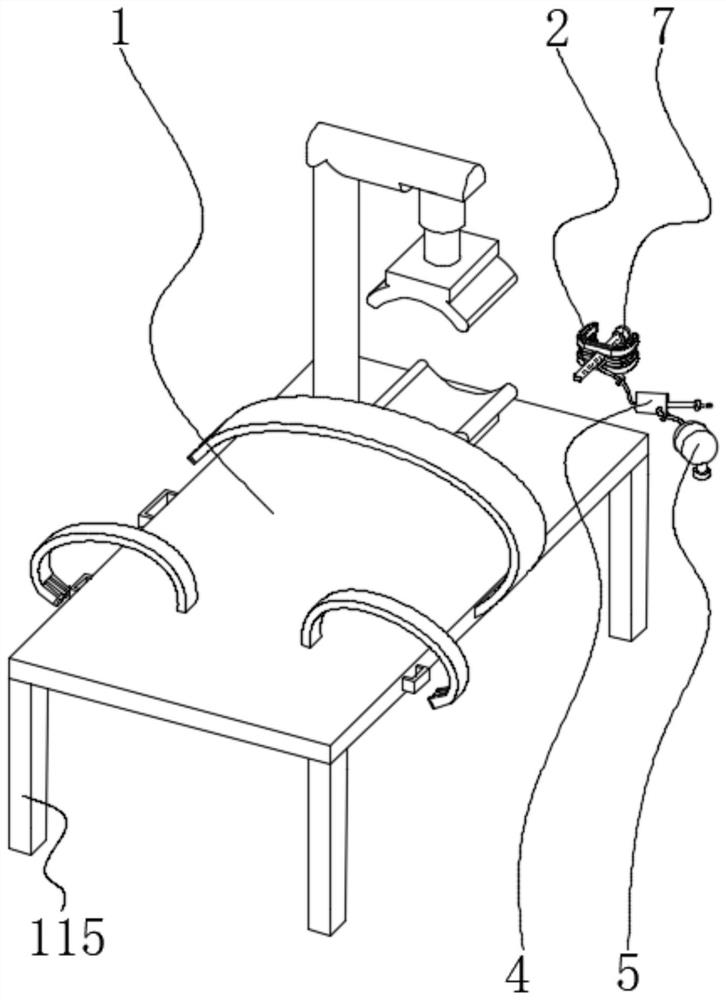 Gastroscope device with auxiliary nursing function