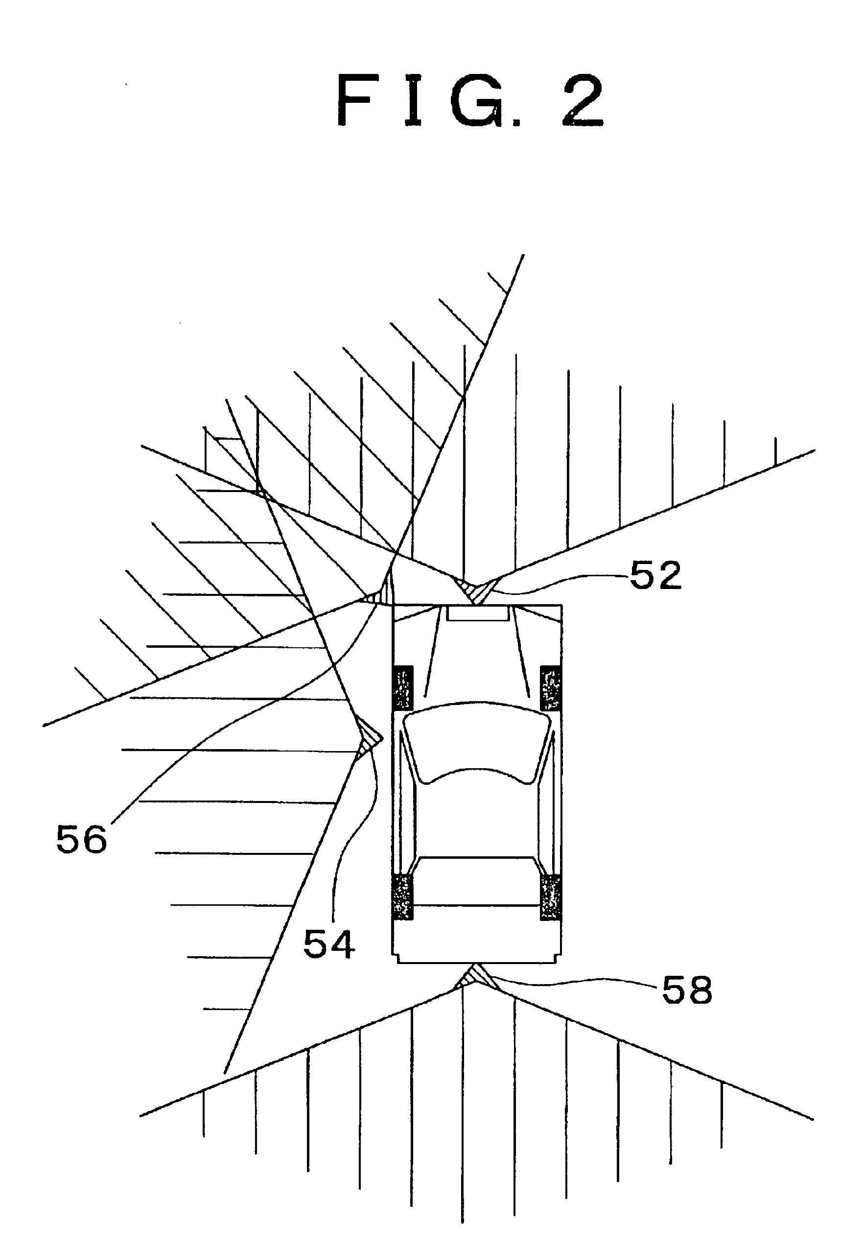 Device for monitoring area around vehicle