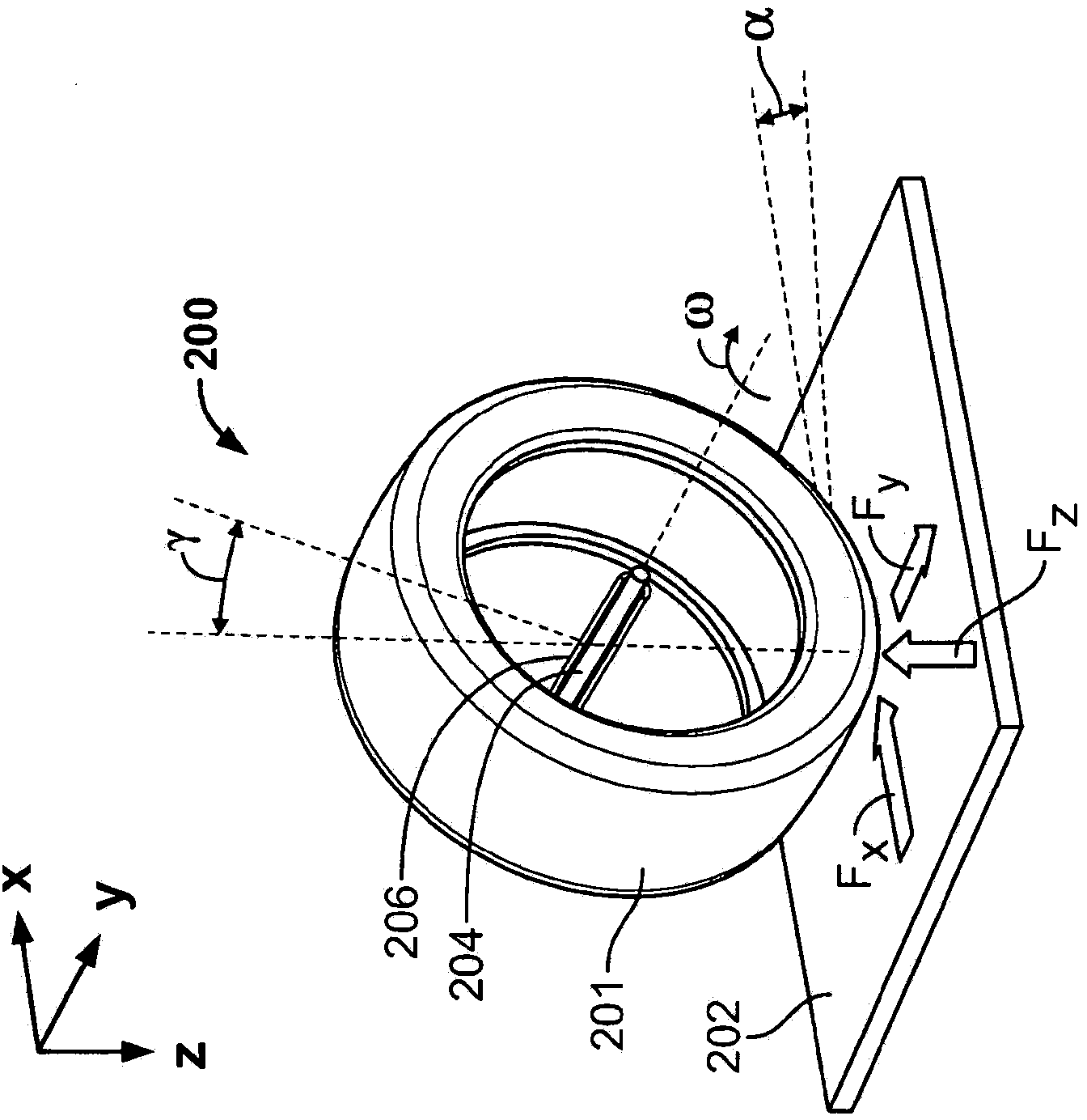 System and method for steady state simulation of rolling tire