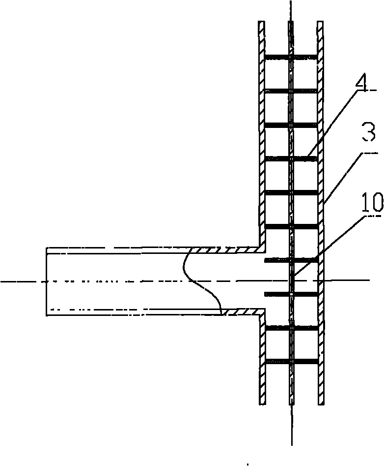 Ventilation and air-drying system for grain store of grain depot