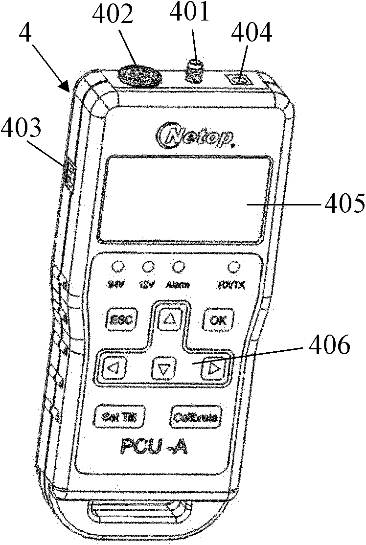 Control system for electric tuning antenna of base station