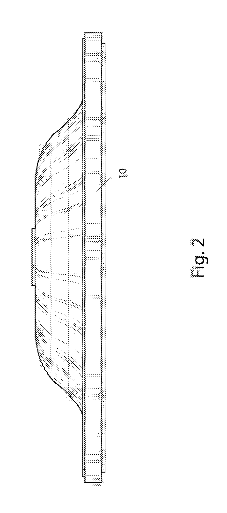 Balanced crimp substrate reinforcement for molded products