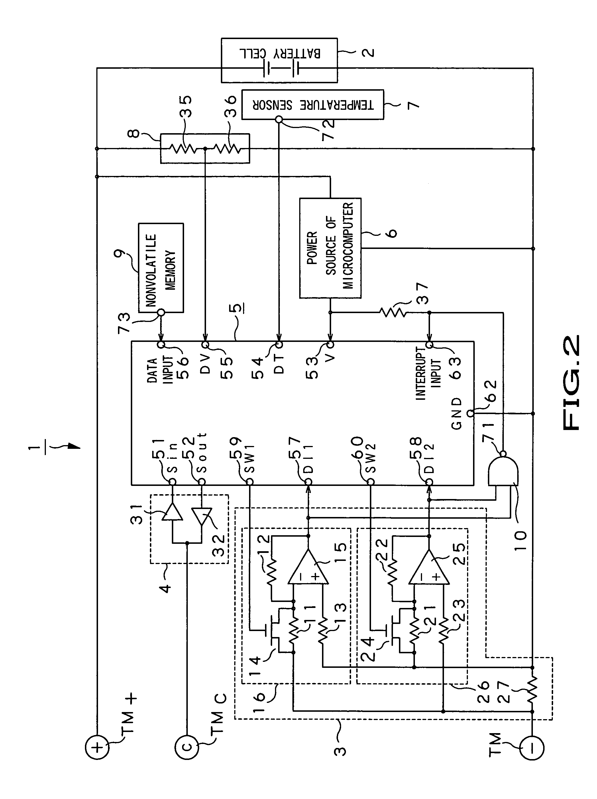 Battery pack and battery remaining power calculating method