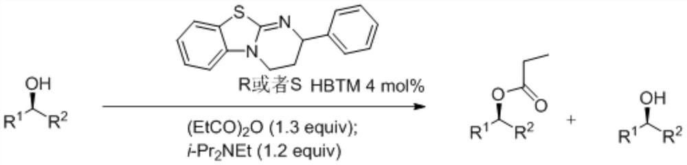 A kind of synthetic method of isothiourea catalyst