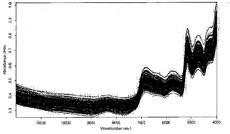 Sampling method for establishing tobacco near-infrared model