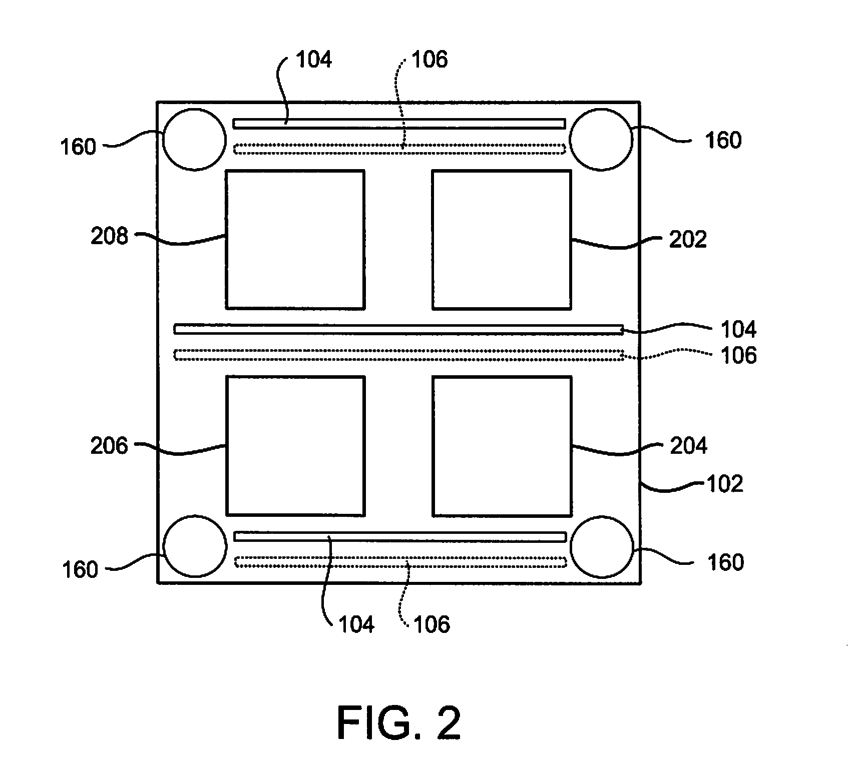 Method and Apparatus for Electrically Connecting Two Substrates Using a Land Grid Array Connector Provided with a Frame Structure Having Power Distribution Elements
