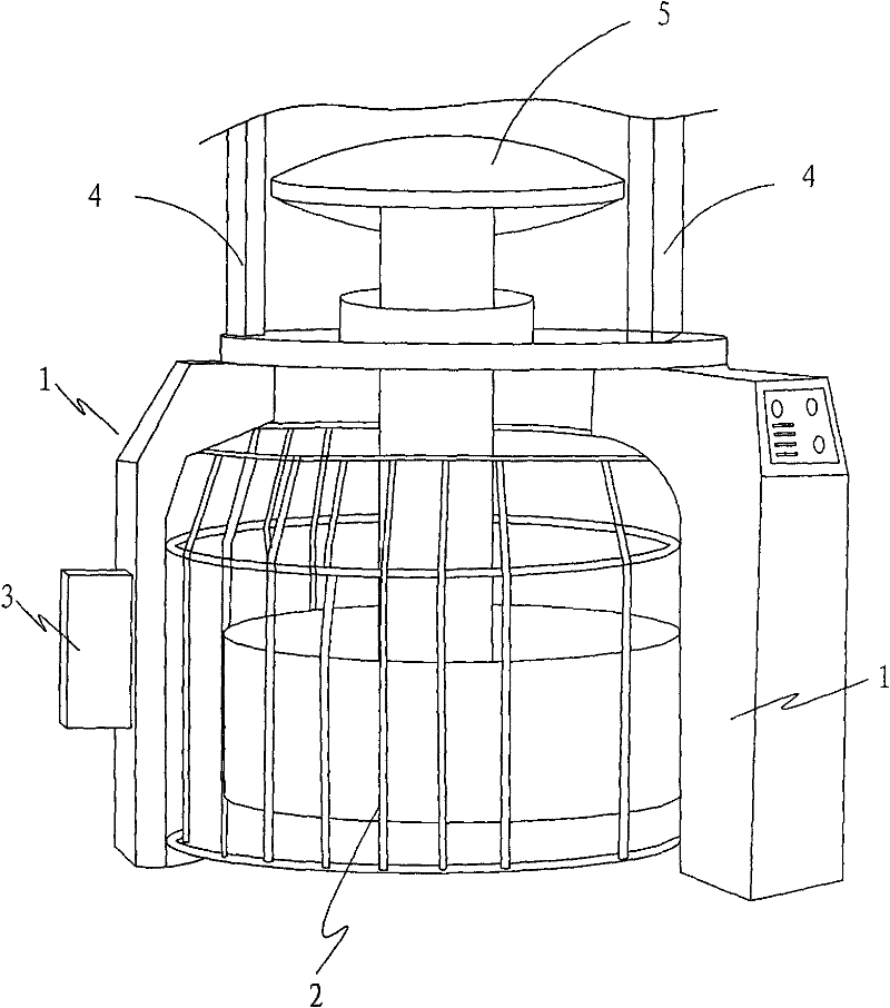 Large disc knitting machine support auxiliary components and manufacturing process