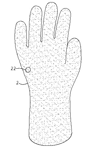 Elastic foaming oil-resistant gloves